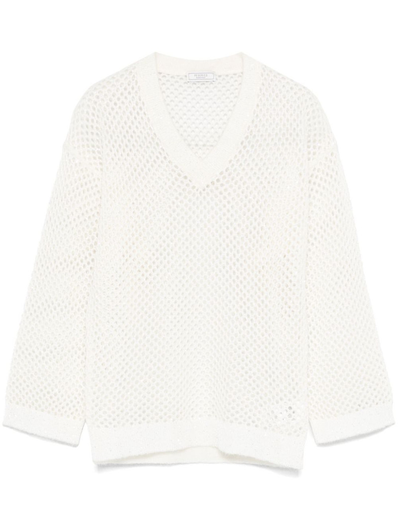 open-knit sweater 1
