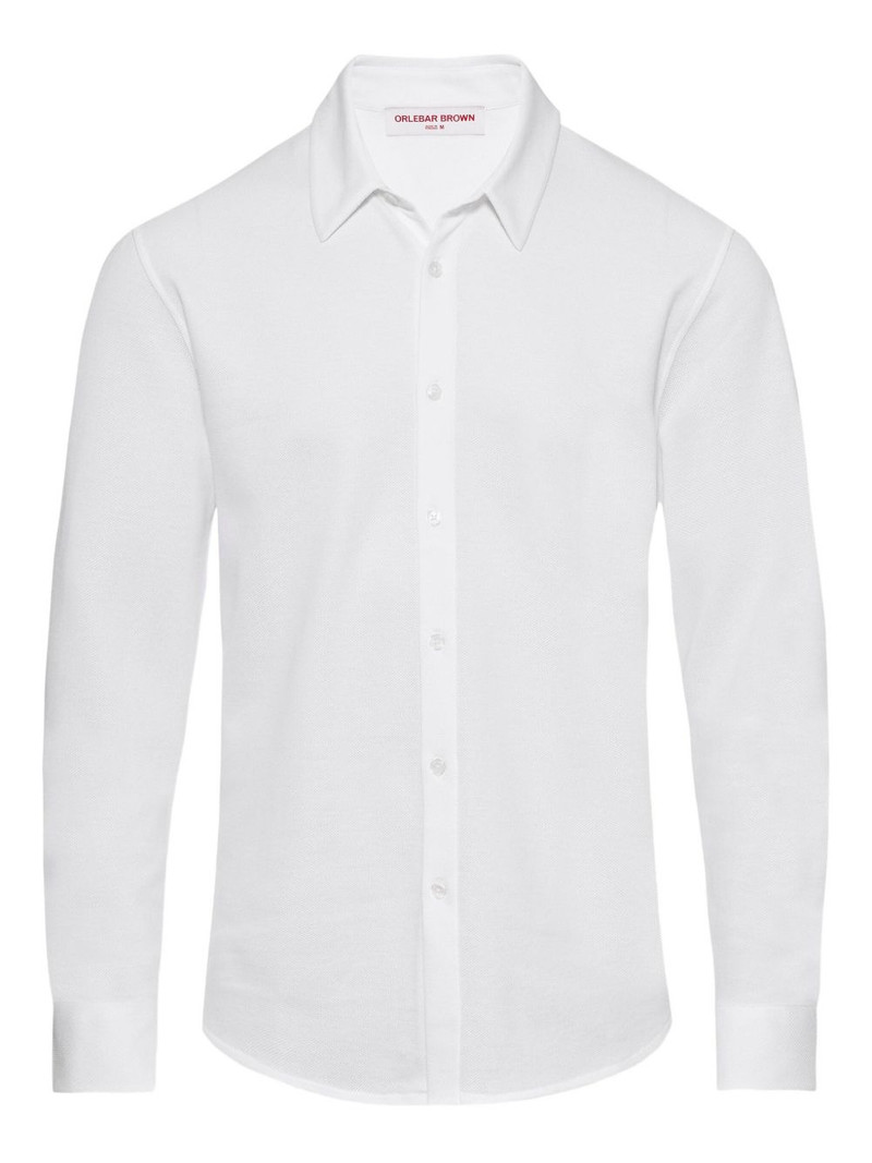 Giles piquÃ© cotton shirt 1