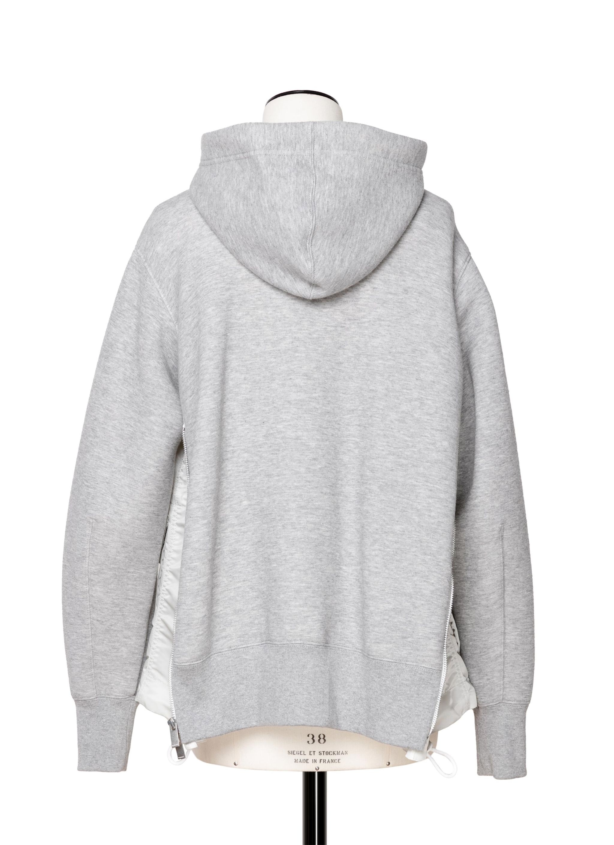 Sponge Sweat x Nylon Twill Hoodie - 3
