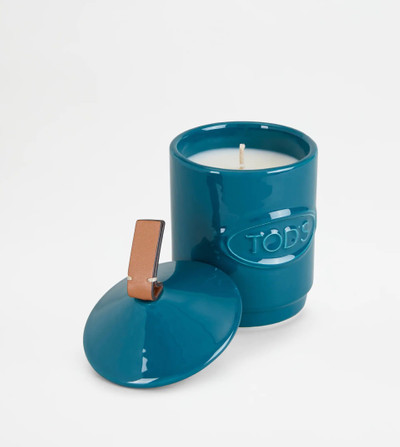 Tod's SCENTED CANDLE - LIGHT BLUE outlook