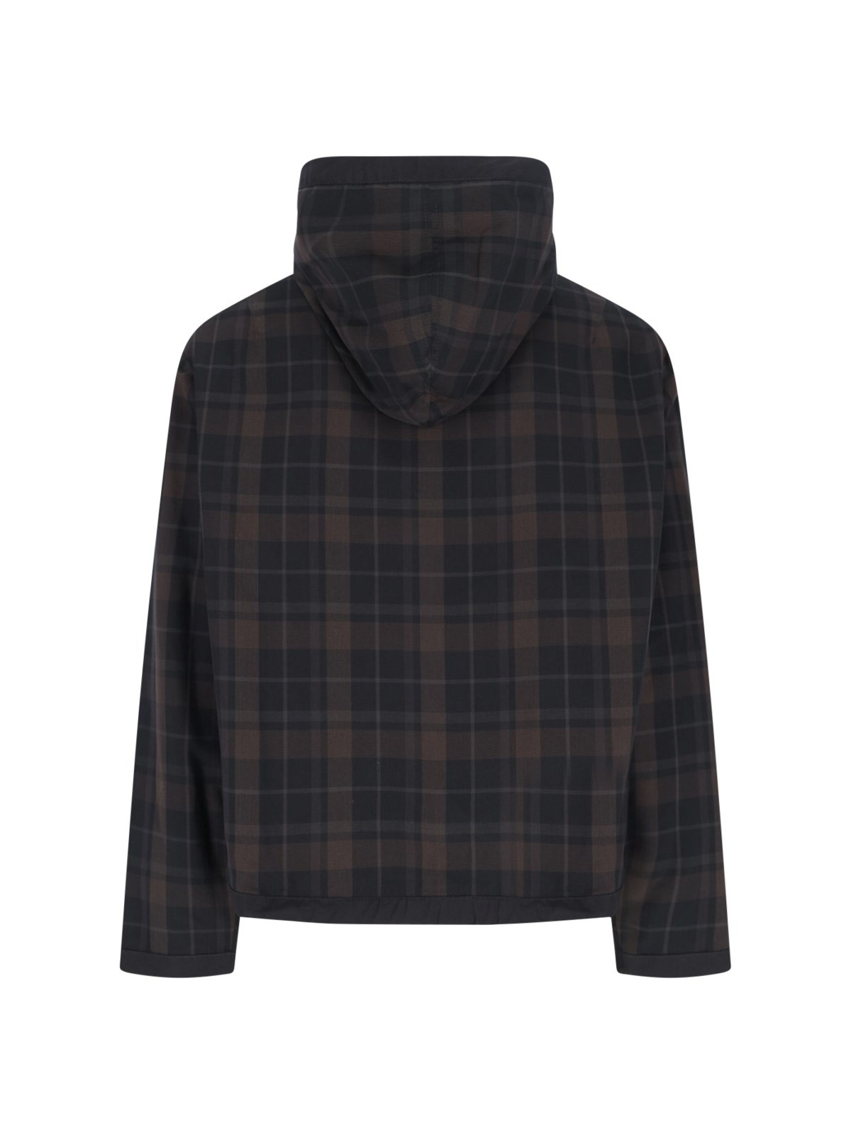 CHECK ZIP SWEATSHIRT - 2