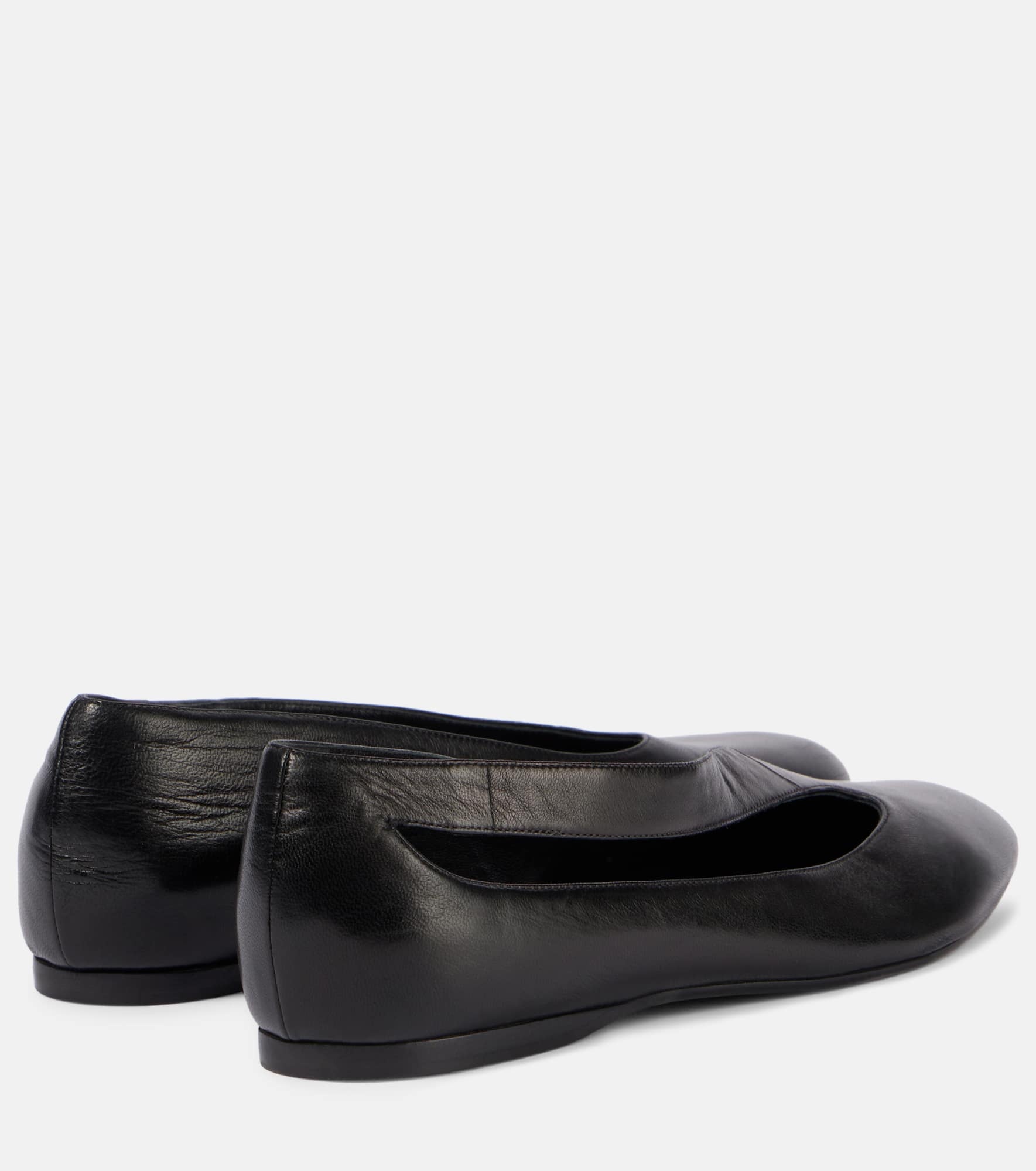Diana cutout leather ballet flats - 2