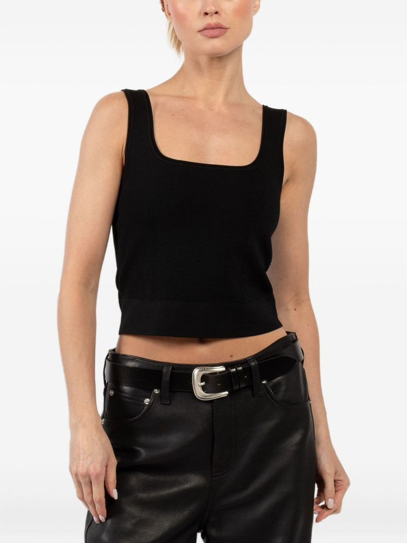 Uri square-neck ribbed top 3