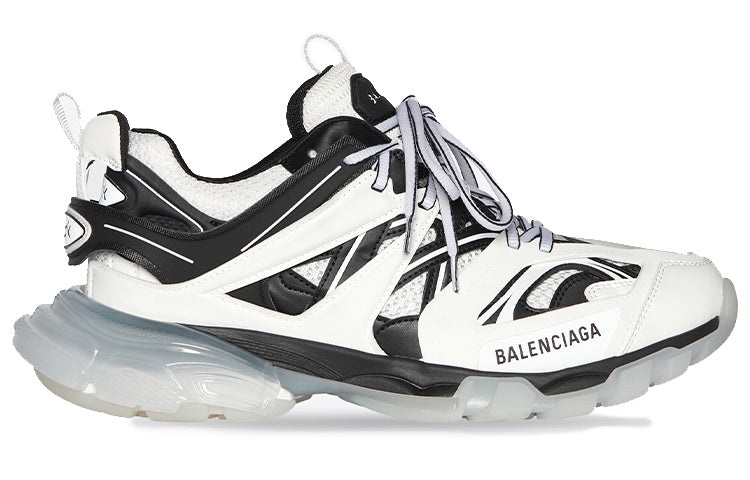 Balenciaga Track Sneaker 'Clear Sole - White Black' 647742W3BZ29010 - 2