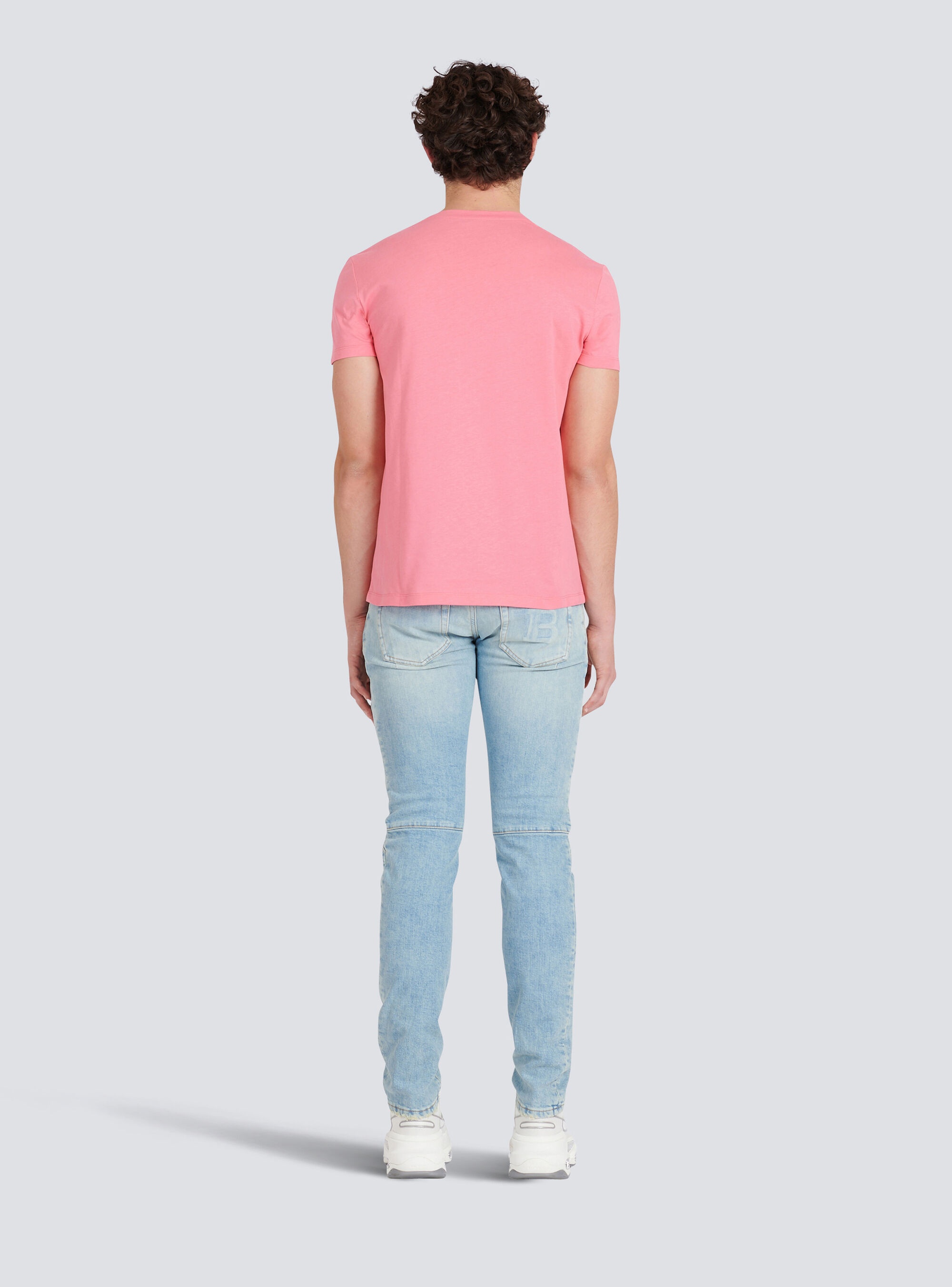 Slim cut eco-designed denim cotton jeans - 4