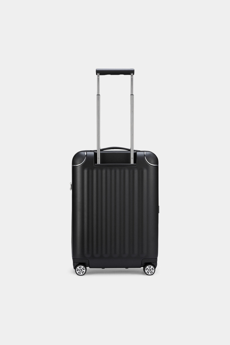 Piz Deluxe small hard shell suitcase in Black 3