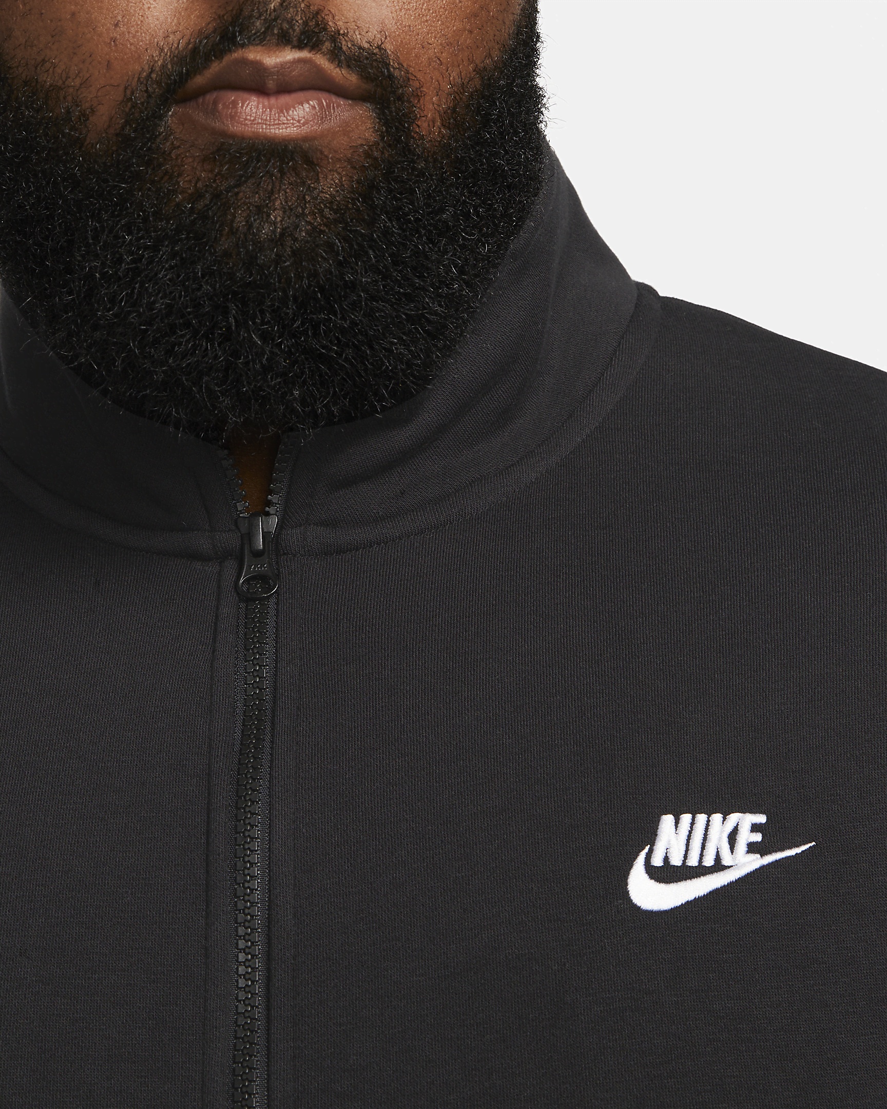 Nike Sportswear Club Men's Brushed-Back 1/2-Zip Pullover - 8