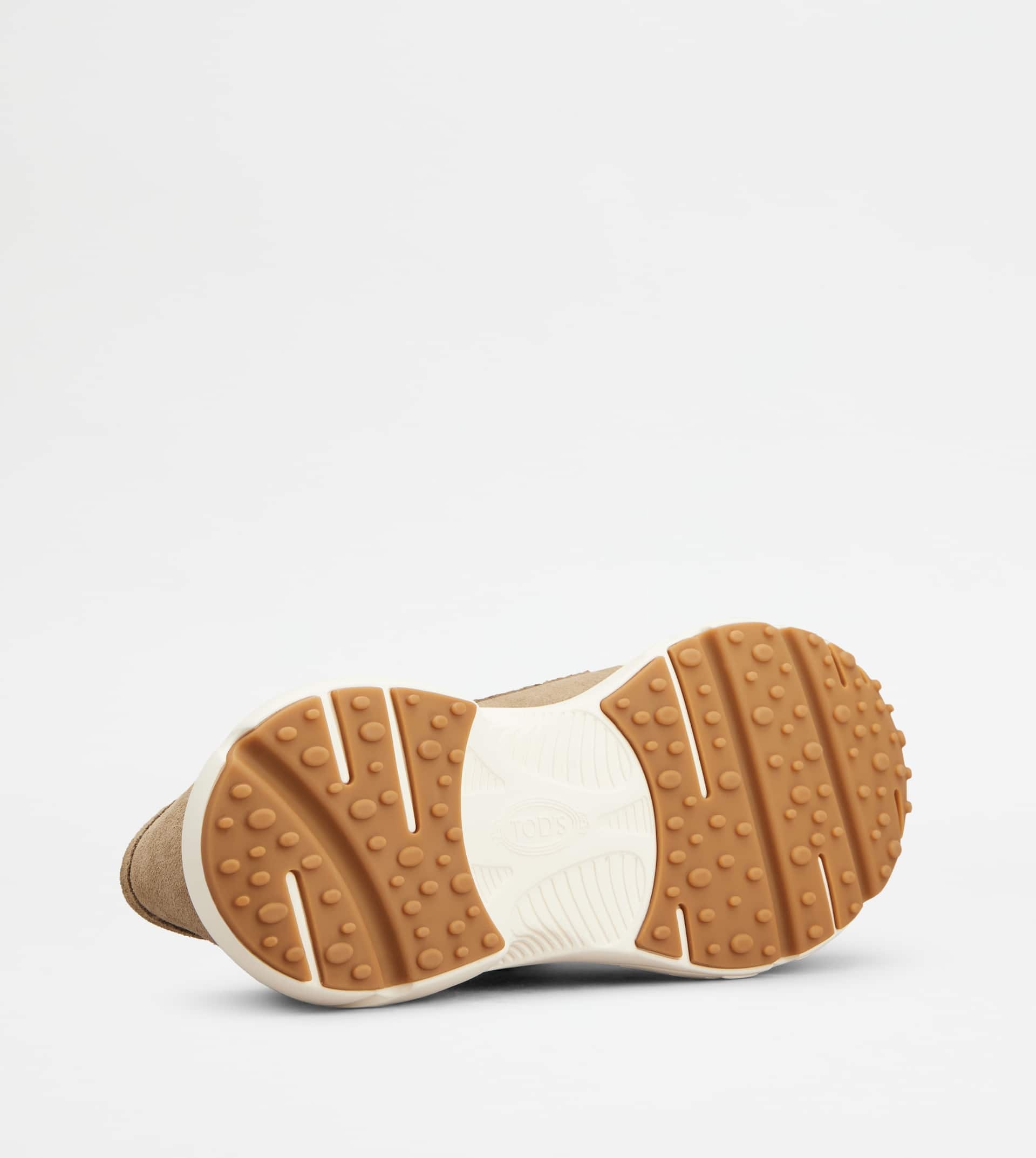 SPORTY LOAFERS IN SUEDE - BROWN - 4