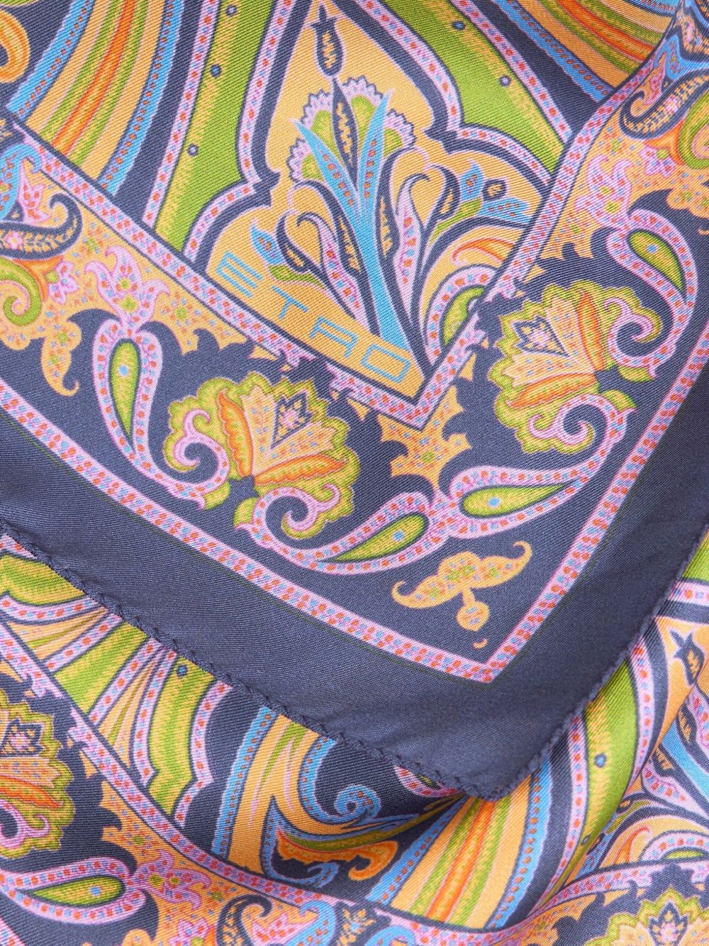 silk pocket square - 2