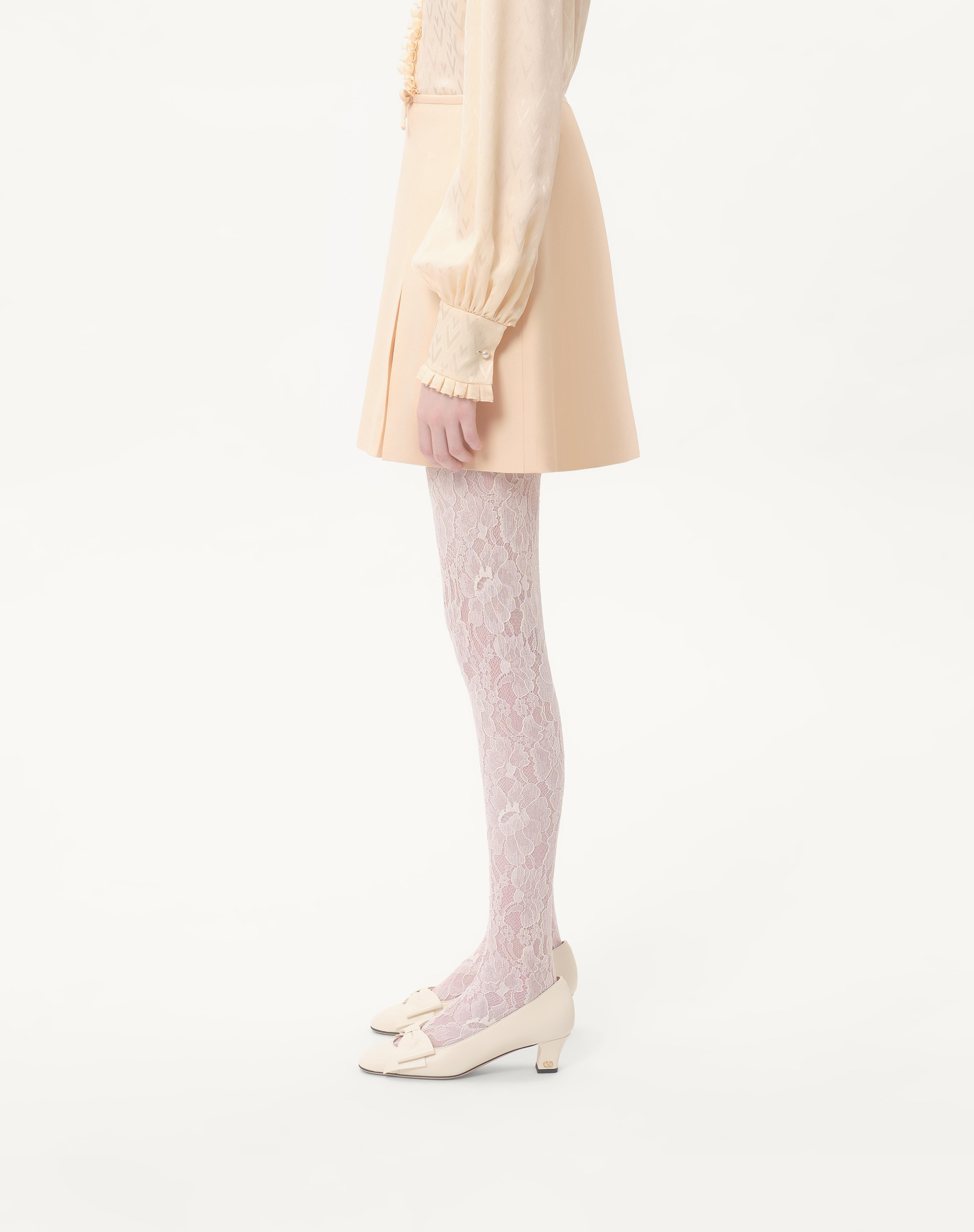 CREPE COUTURE SHORT SKIRT - 5