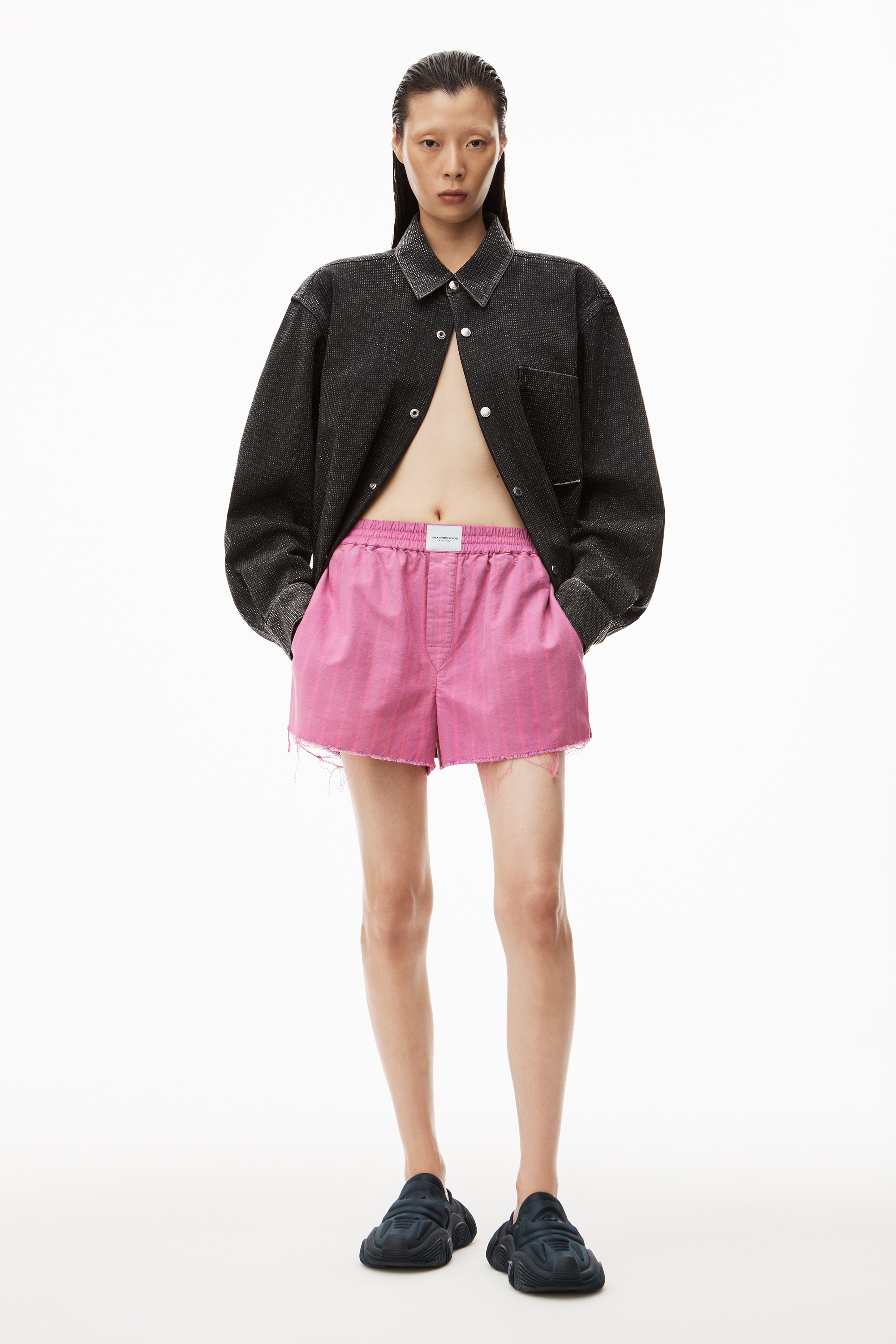 CLASSIC BOXER SHORTS IN COTTON OXFORD - 2