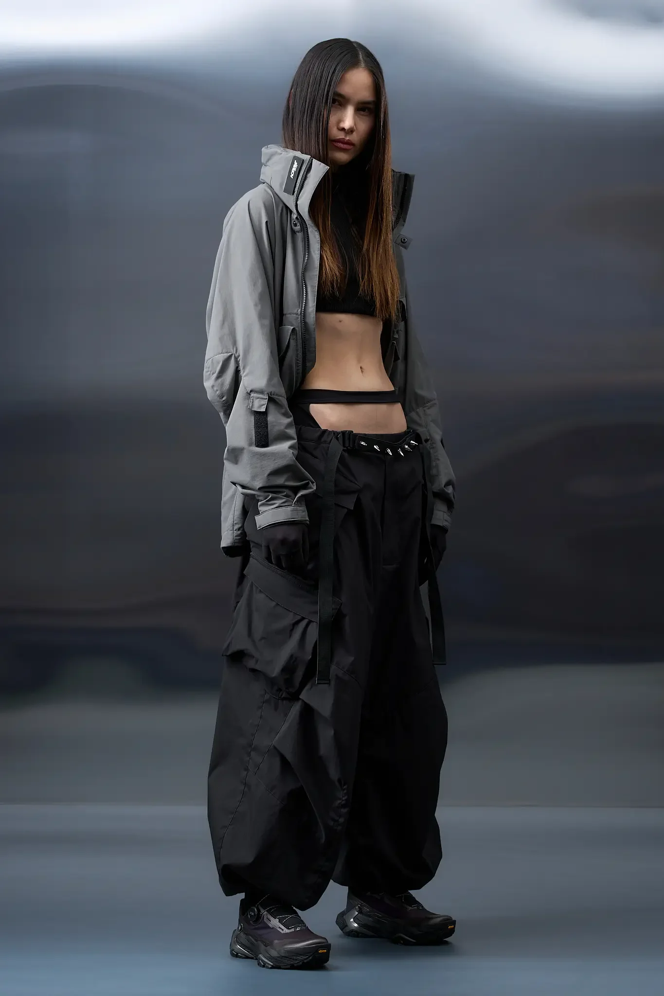ACRONYM J28-E Epic® Interops Jacket Gray - J28-E_FW2526 | REVERSIBLE