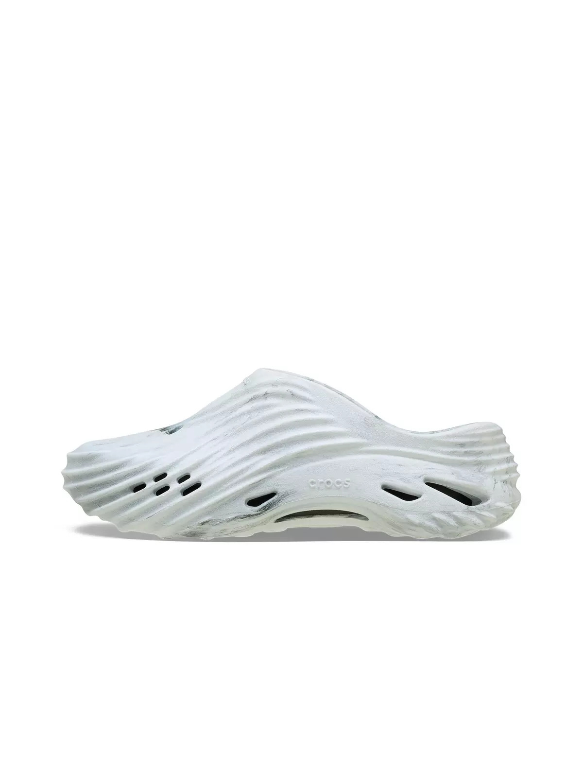 Echo Wave Marble "Black/White" Unisex Sandal - 2
