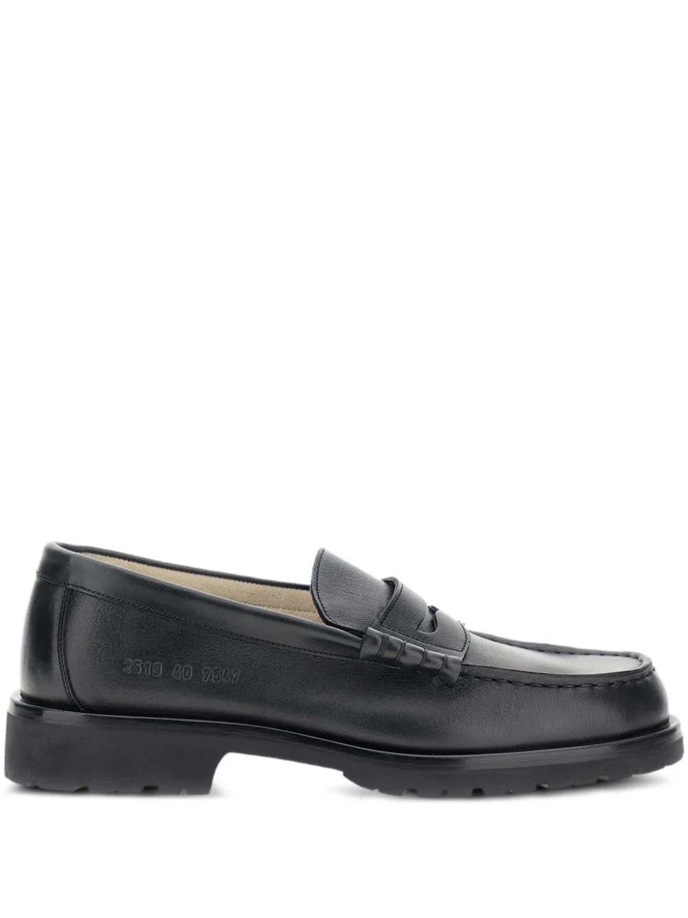 penny leather loafers - 1