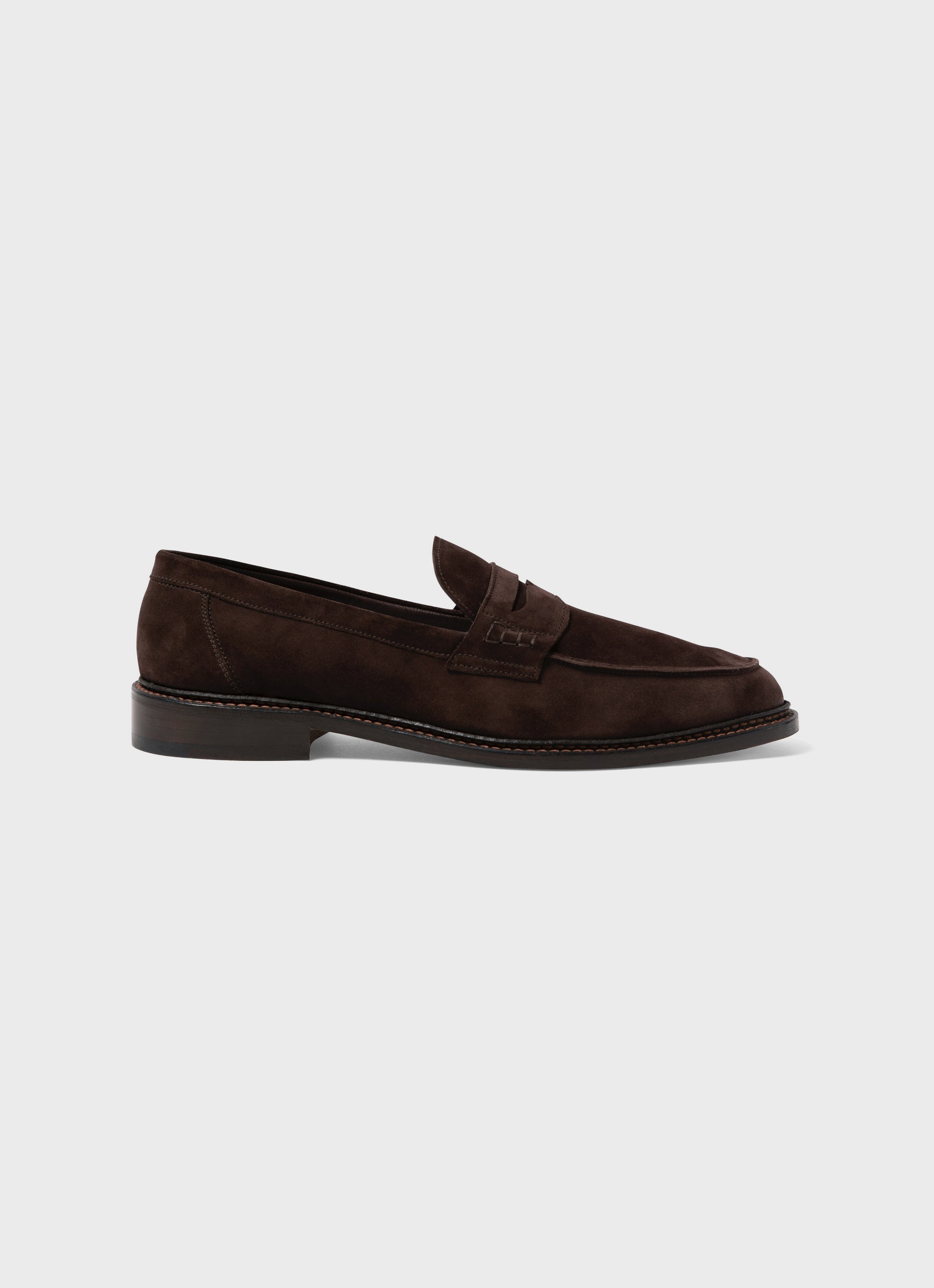 Sunspel and Trickers Suede Loafer - 1