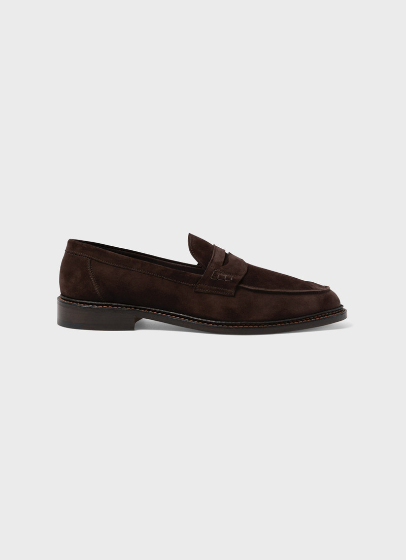 Sunspel and Trickers Suede Loafer 1