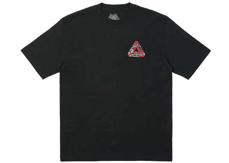 PALACE Palace Jungle Camo Tri-Ferg T-Shirt Black outlook