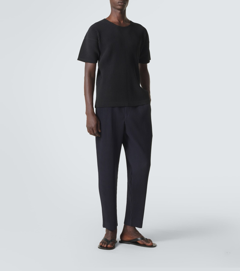 ISSEY MIYAKE Basics pleated T-shirt outlook