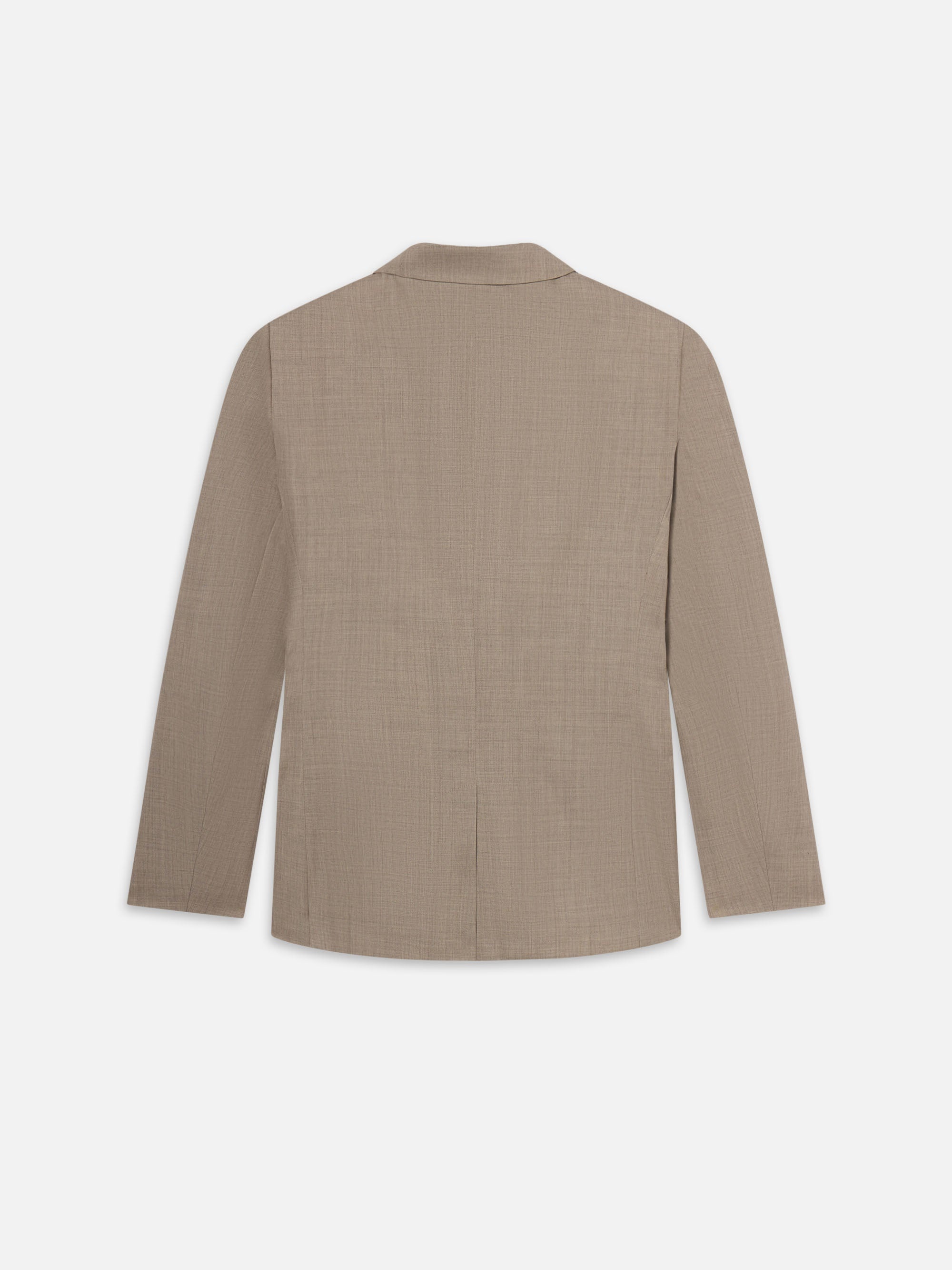 Double Breasted Blazer in Vintage Khaki - 4