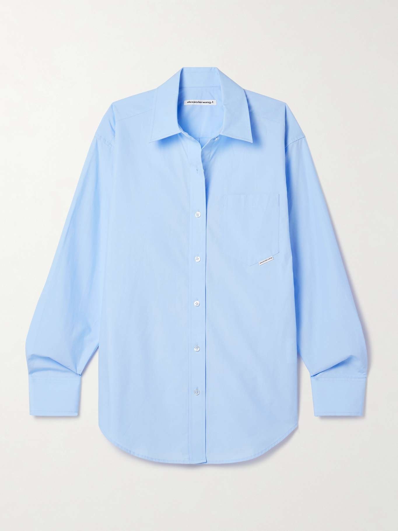Cotton-poplin shirt - 1
