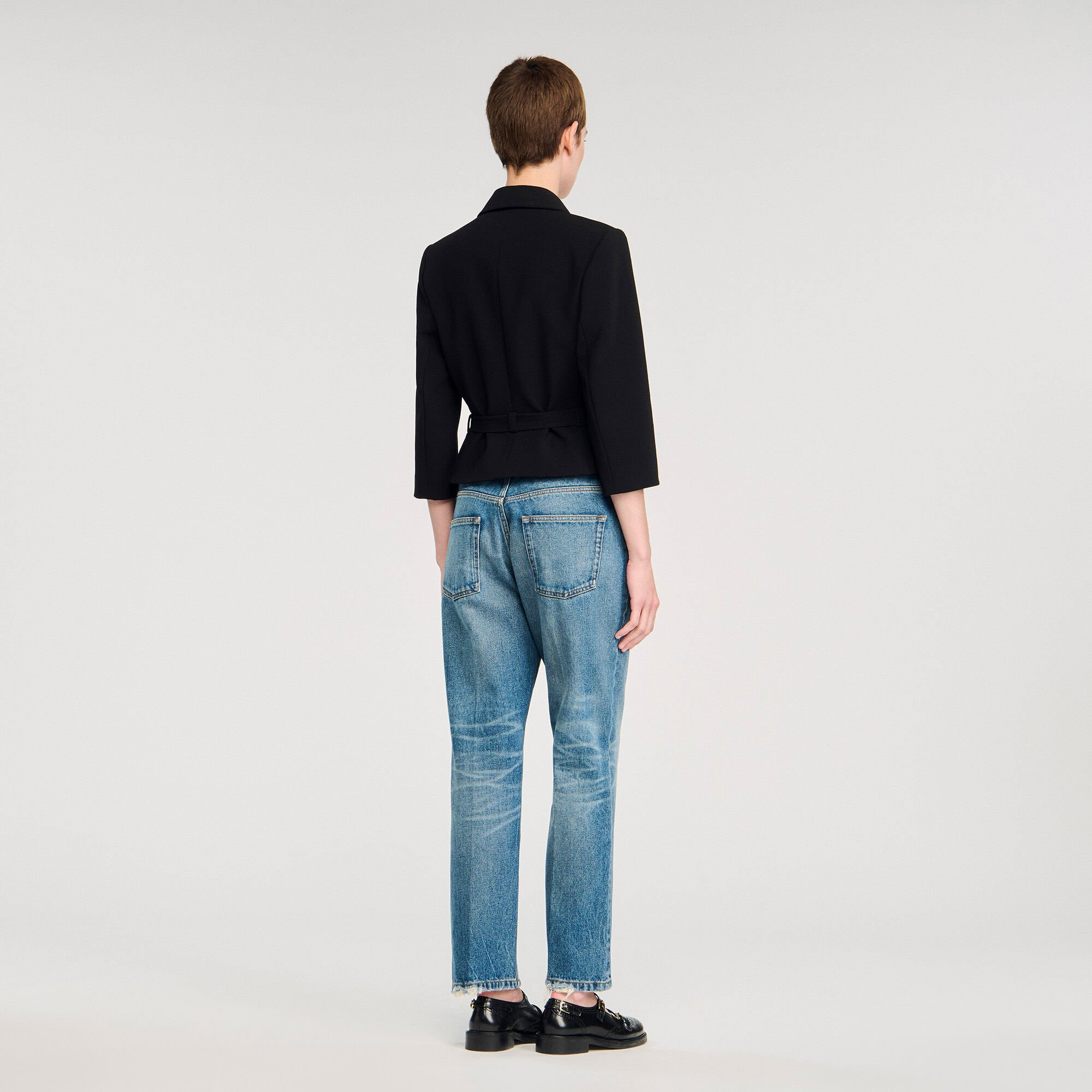 SHORT TAILORED JACKET - 5