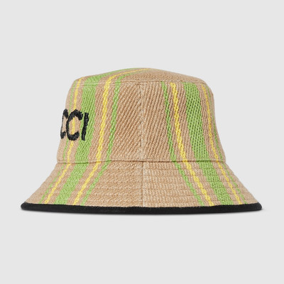 GUCCI Juta bucket hat outlook