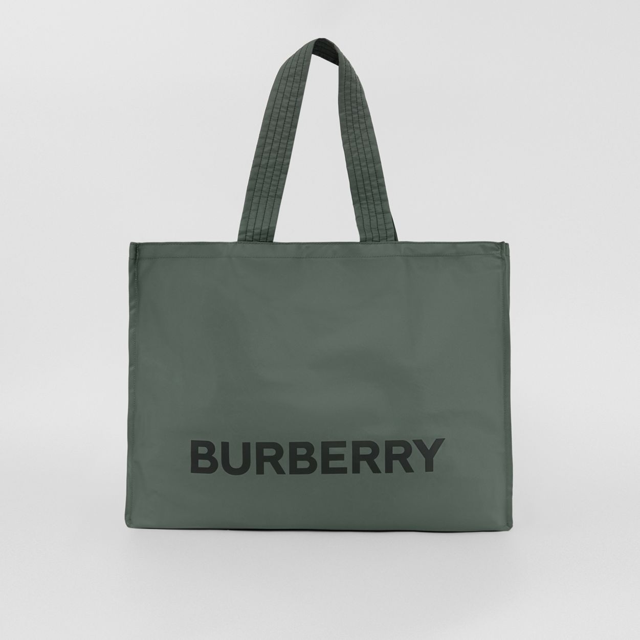 Logo Print Nylon Tote - 1