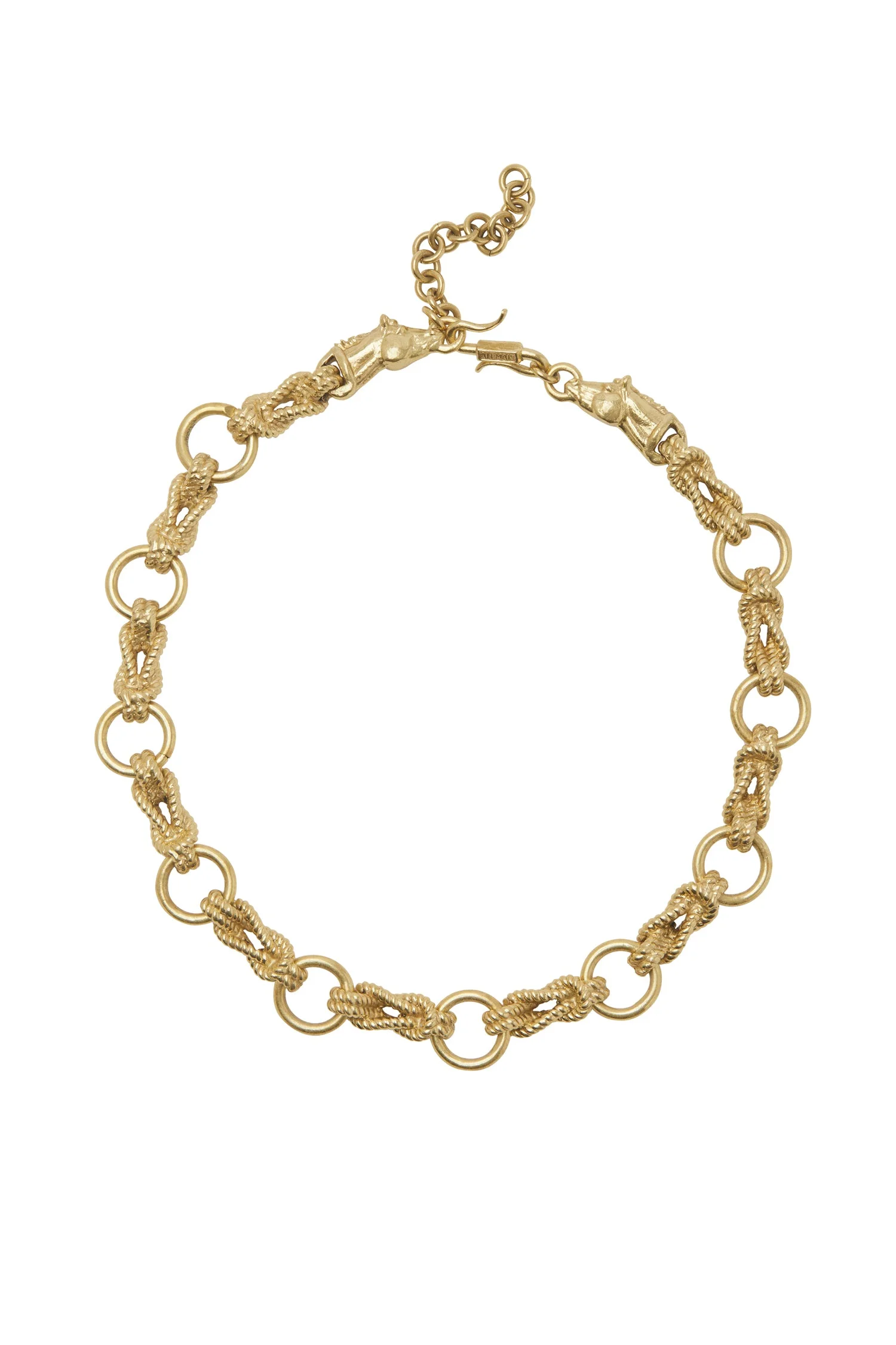 Django Rope Chain & Horse Necklace - 1