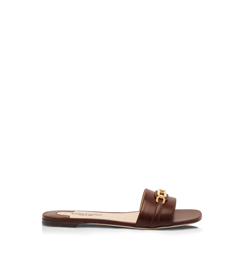LEATHER WHITNEY SLIDE - 1