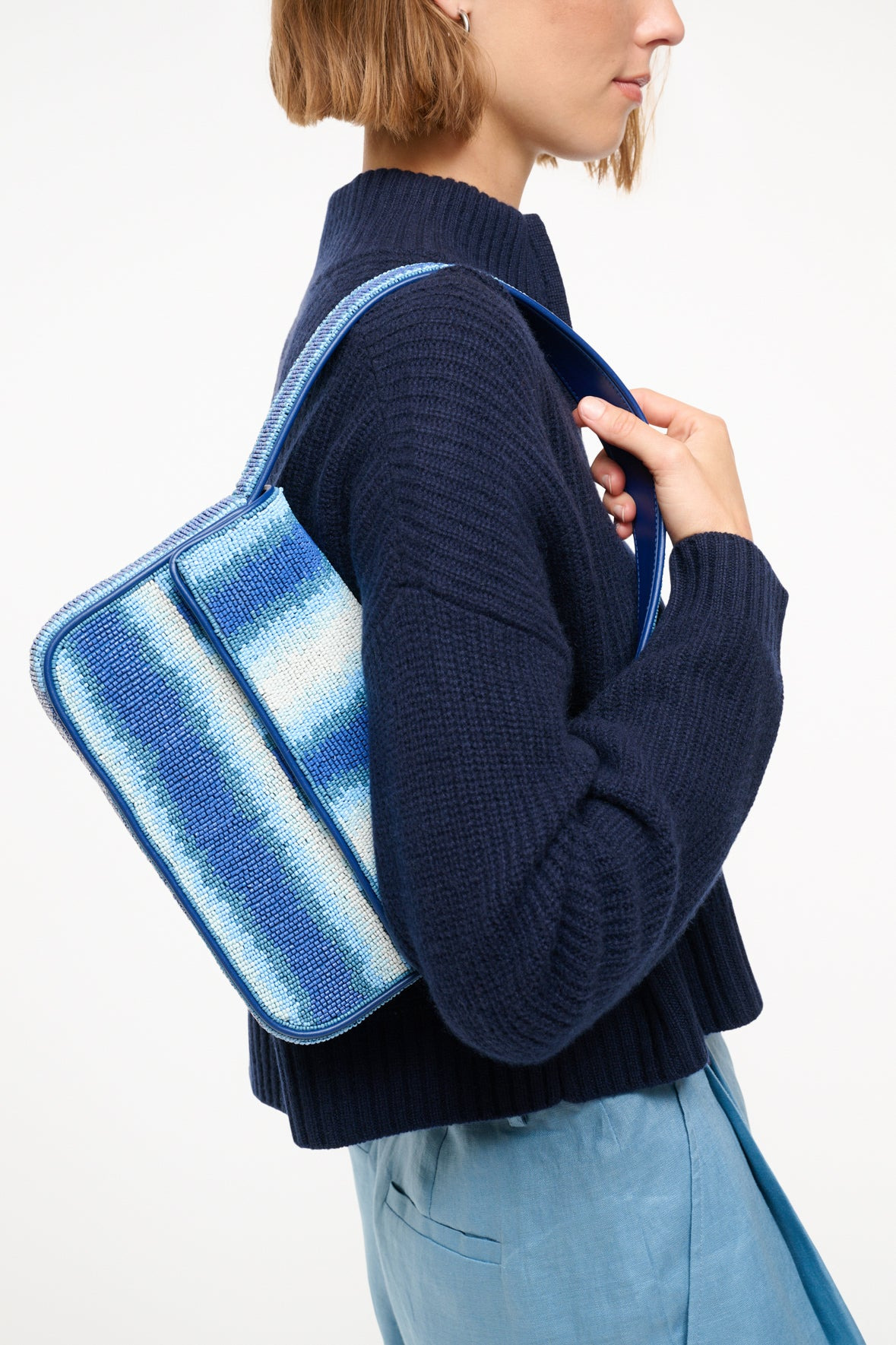 STAUD TOMMY BEADED BAG RIDE THE WAVE - 2