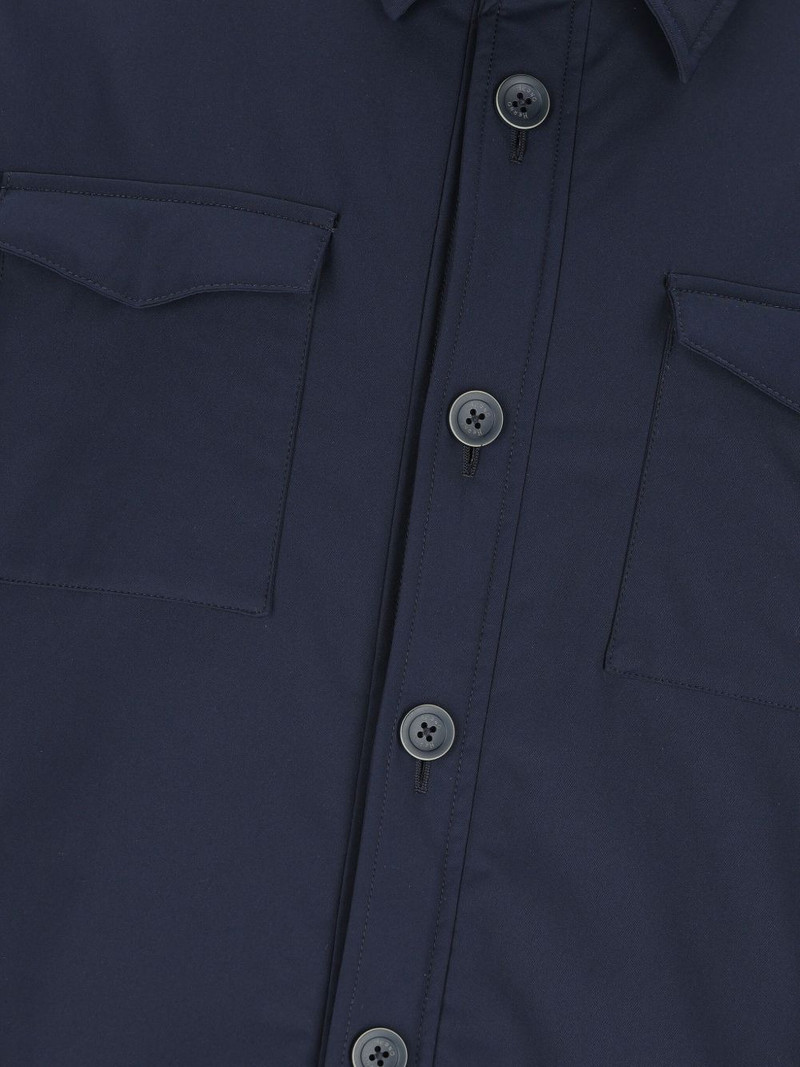 flap-pocket buttoned overshirt 4
