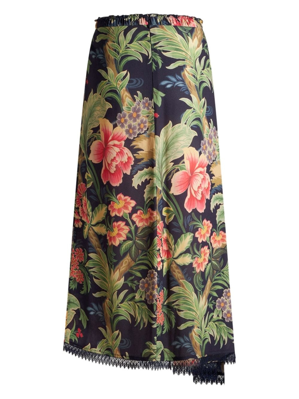 printed midi skirt - 6
