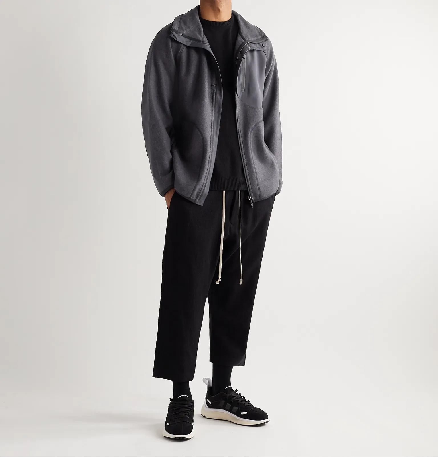 CH1 Panelled Fleece and Ripstop Jacket - 2