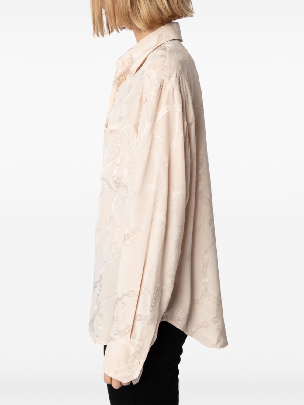 Morning silk shirt - 5