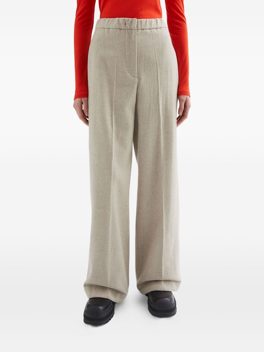 flannel trousers - 3