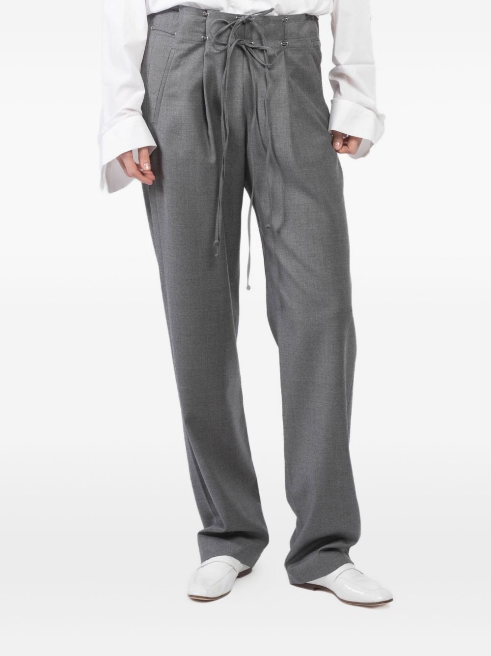 wool trousers - 1