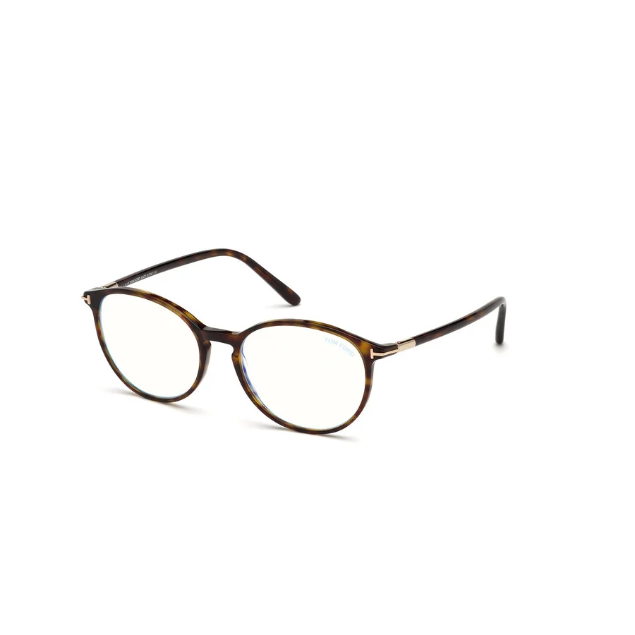 Tom Ford Blue Light Block Oval Ladies Eyeglasses FT5617-B 052 52 - 1