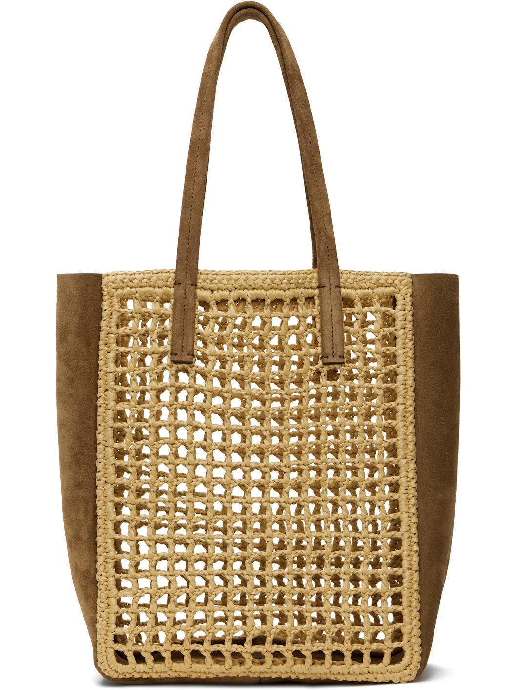 Beige Small Zoe Tote - 1