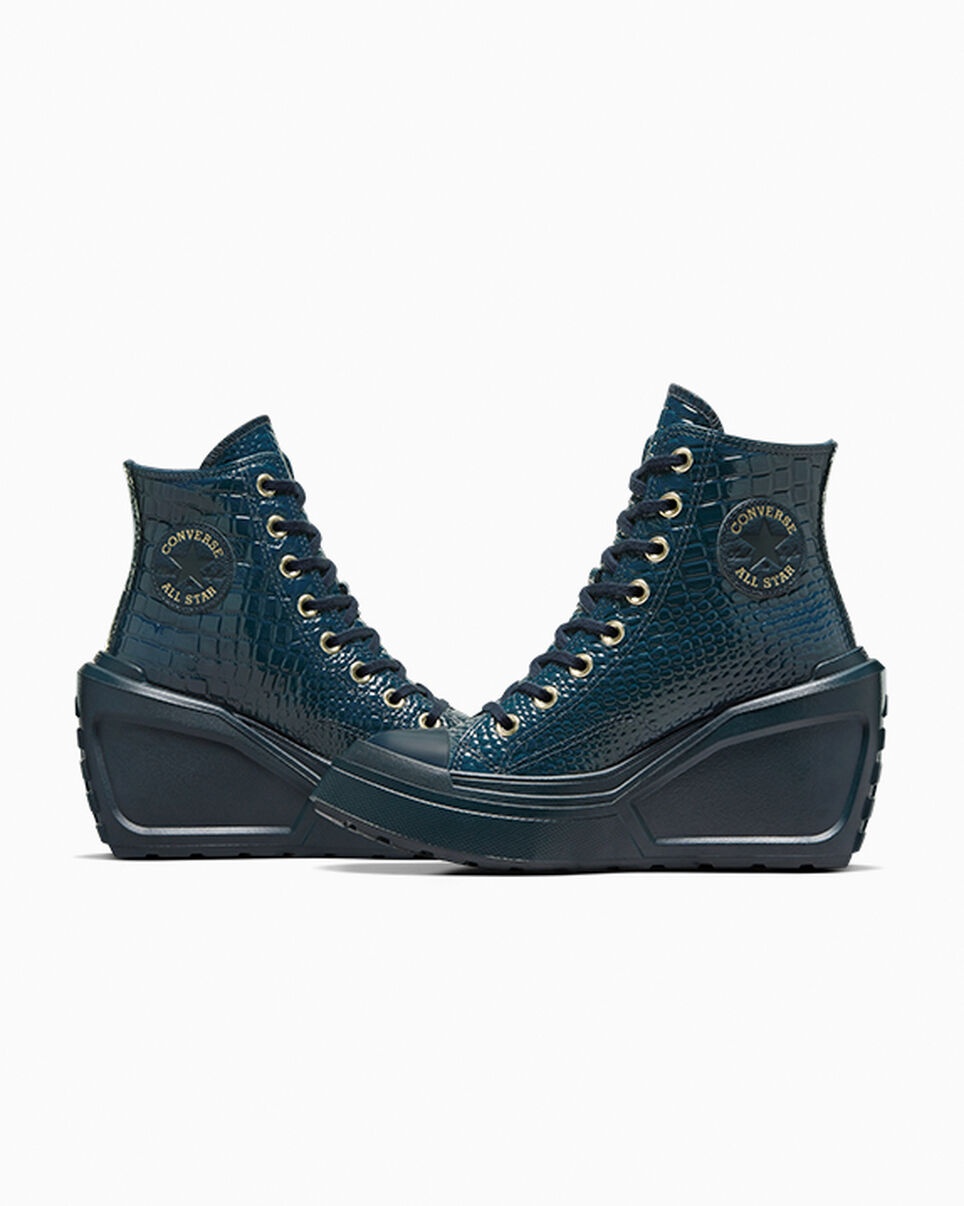 Chuck 70 De Luxe Wedge Platform Leather - 7