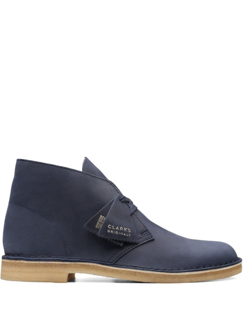 Leather "Navy" 사막 부츠 1