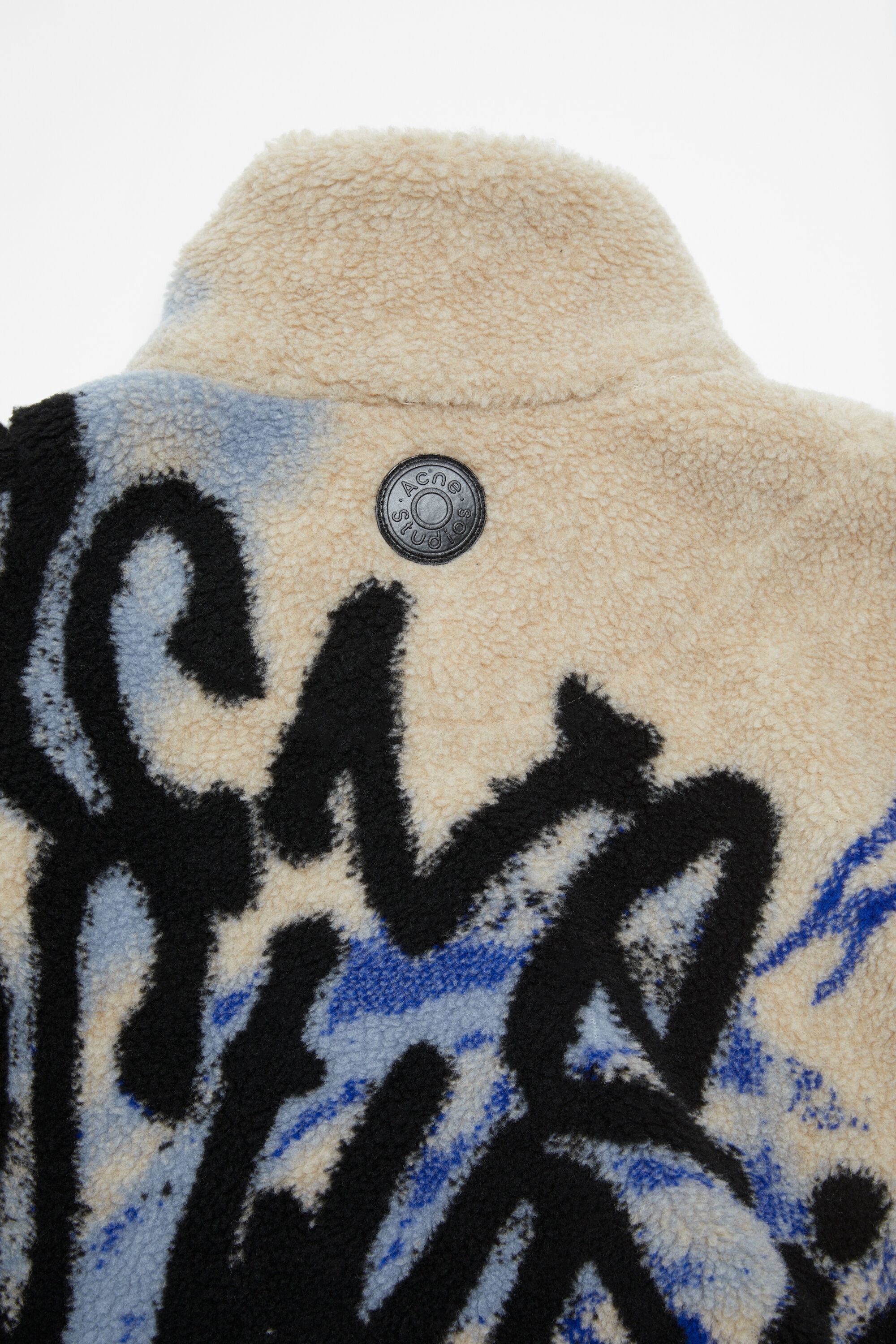Teddy jacquard jacket - Beige - 7