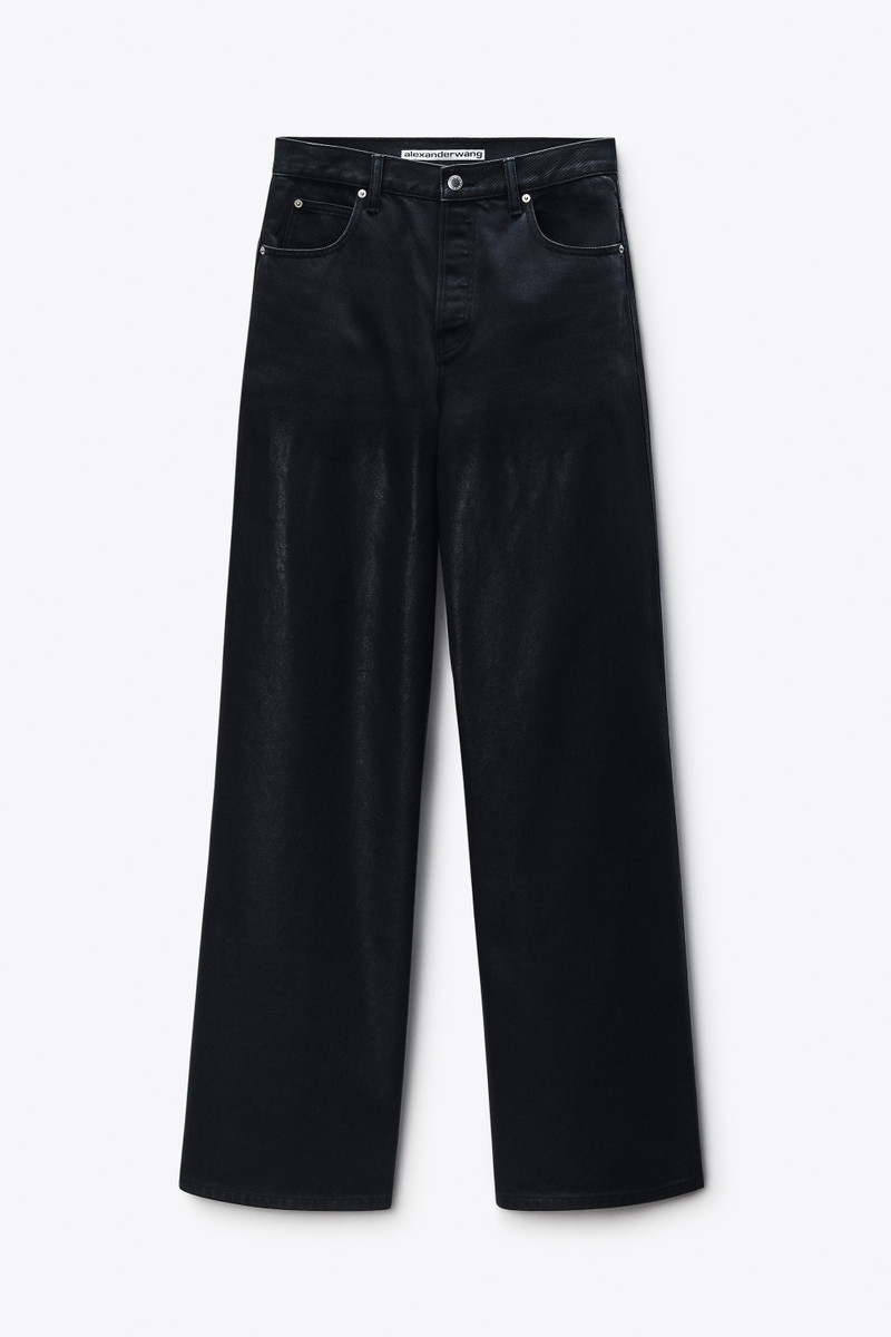 Surge Coated Wide Leg Jean 1