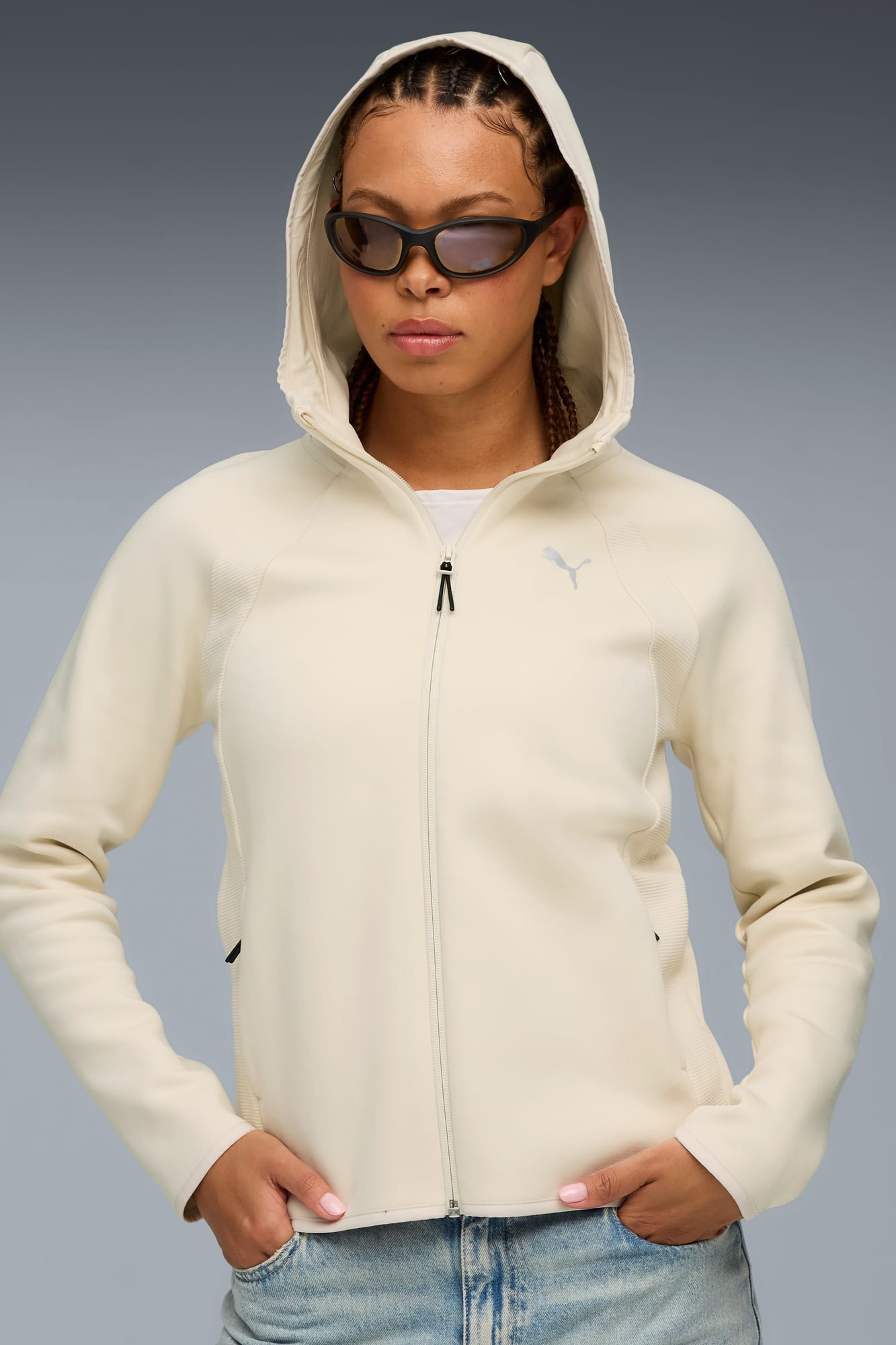 Evostripe Women's Zip Up Hoodie - 3