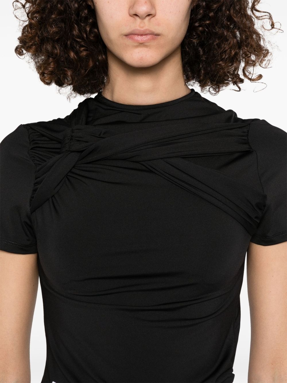 twisted knot T-shirt - 5