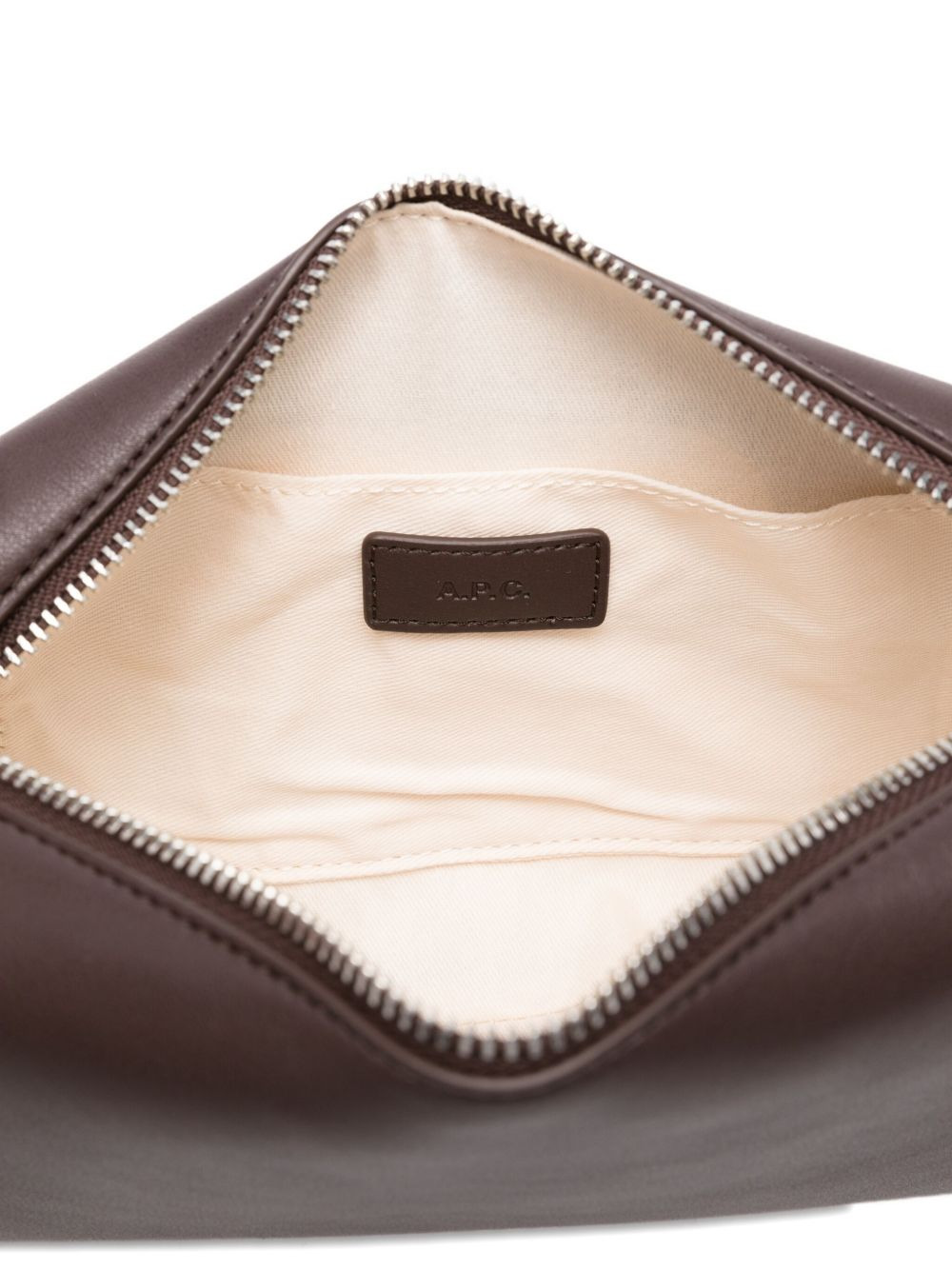 zip-fastening shoulder bag - 5