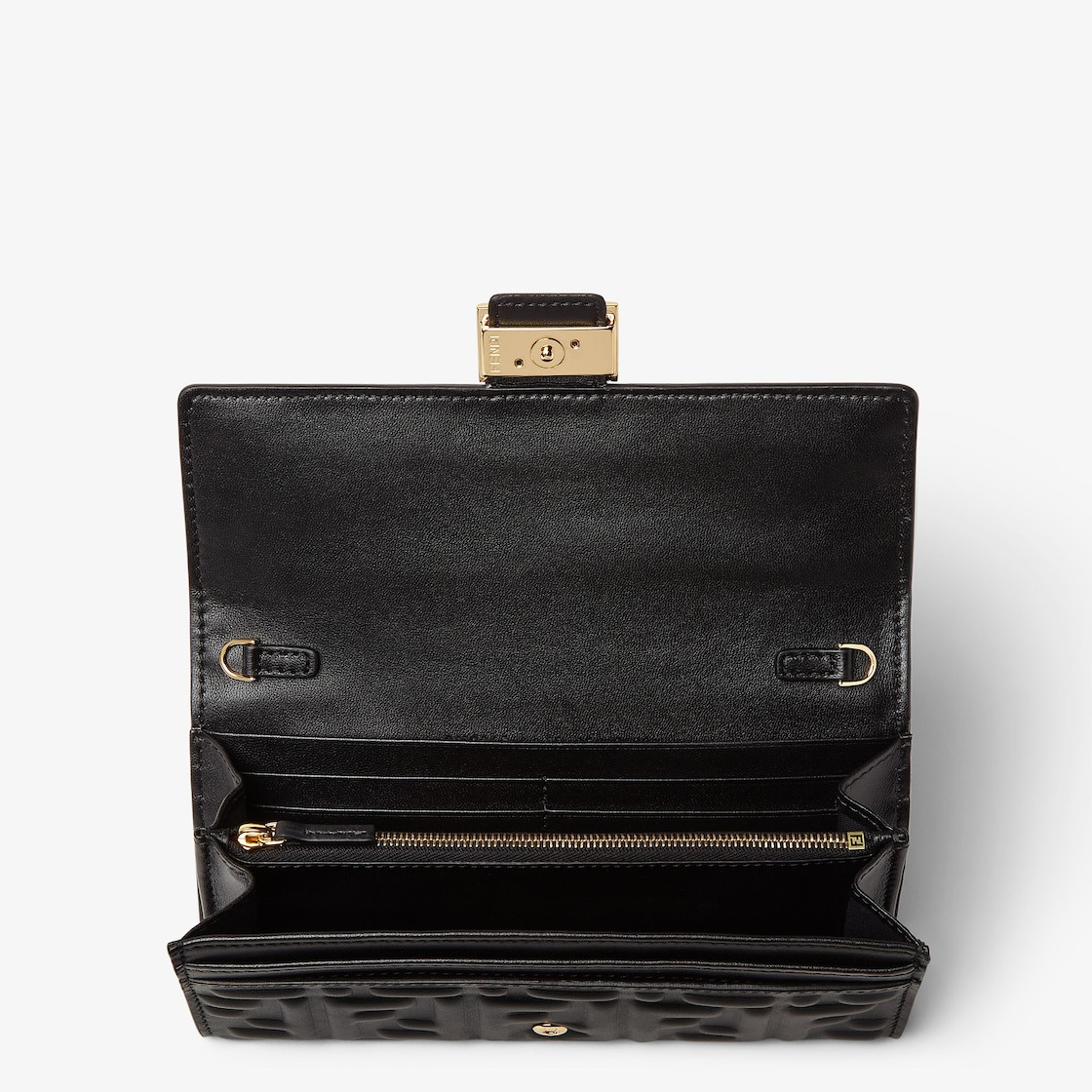 Black nappa leather wallet - 4
