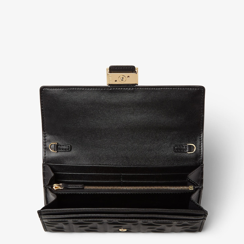 Black nappa leather wallet 4