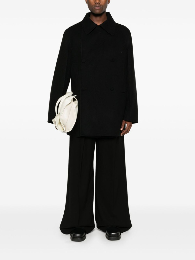 Jil Sander double-breasted coat outlook