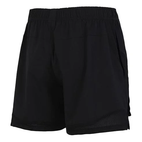 Nike 드리프 빠른 건조 훈련 반바지 블랙 '블랙 레드' CU5019-010 - 1