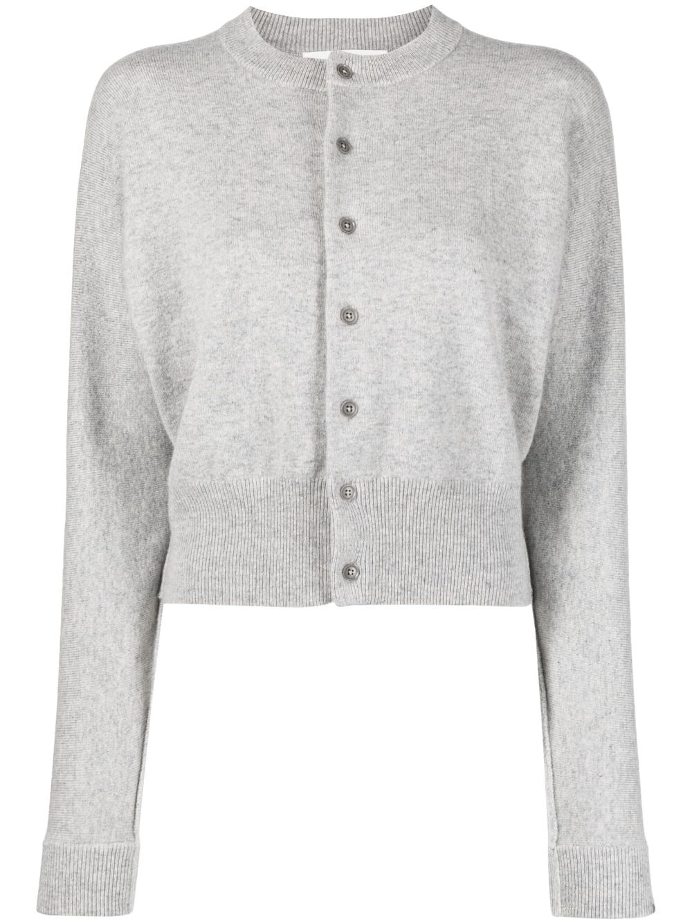 fine-knit cashmere-blend cardigan - 1